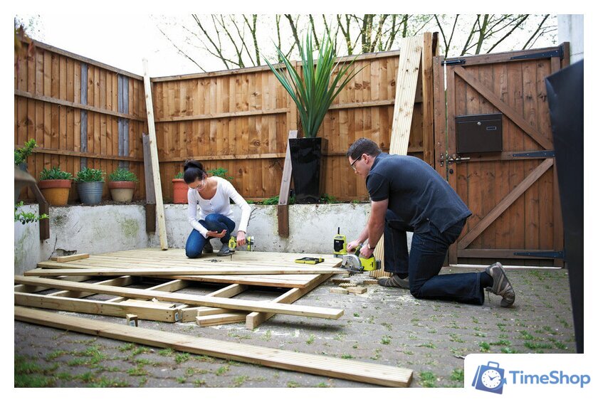 Дисковая (циркулярная) пила Ryobi RWSL1801M 5133001164 (без АКБ) - Изображение №6 — Интернет-магазин Time-Shop