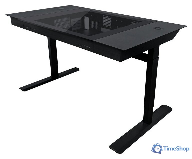 Геймерский стол Lian Li DK07X (черный) - Изображение №5 — Интернет-магазин Time-Shop