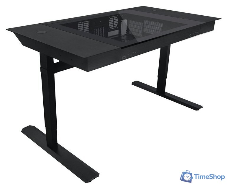 Геймерский стол Lian Li DK07X (черный) - Изображение №4 — Интернет-магазин Time-Shop