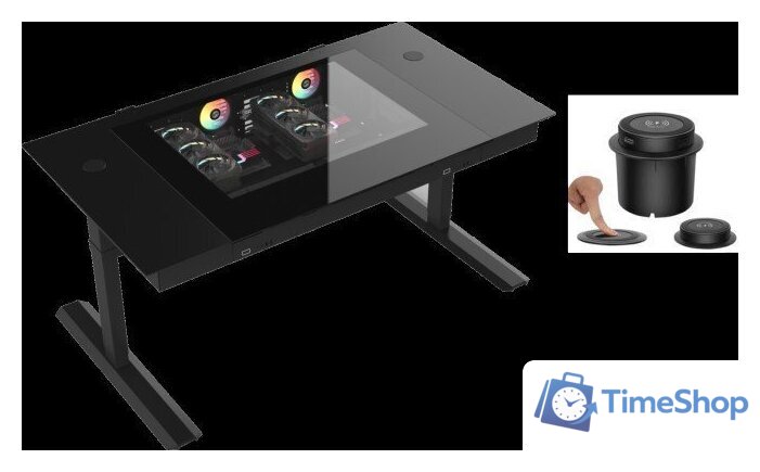 Геймерский стол Lian Li DK07X (черный) - Изображение №25 — Интернет-магазин Time-Shop