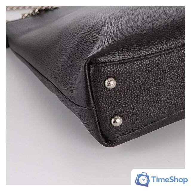 Женская сумка Poshete 845-SR20098OL-BLK (черный) - Изображение №5 — Интернет-магазин Time-Shop