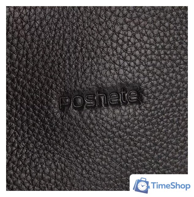 Женская сумка Poshete 845-SR20098OL-BLK (черный) - Изображение №6 — Интернет-магазин Time-Shop