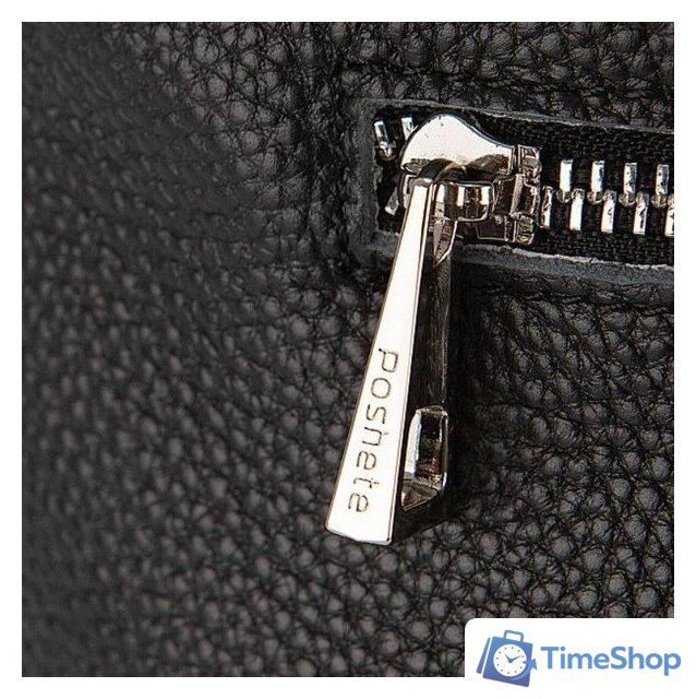 Женская сумка Poshete 845-SR20098OL-BLK (черный) - Изображение №4 — Интернет-магазин Time-Shop