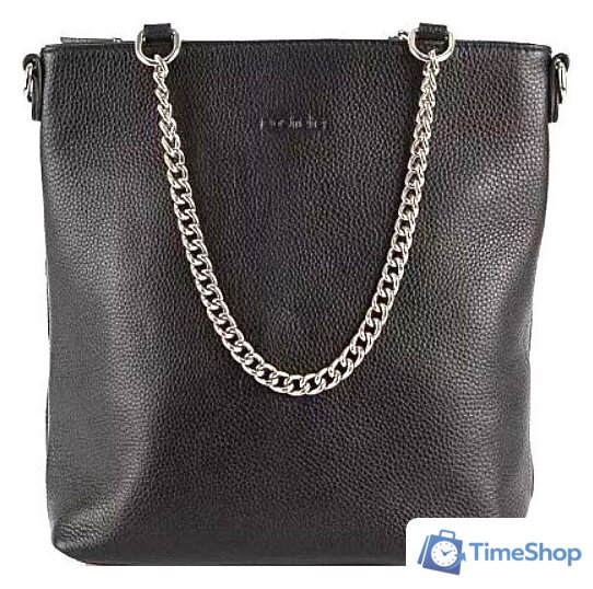 Женская сумка Poshete 845-SR20098OL-BLK (черный) - Изображение №1 — Интернет-магазин Time-Shop