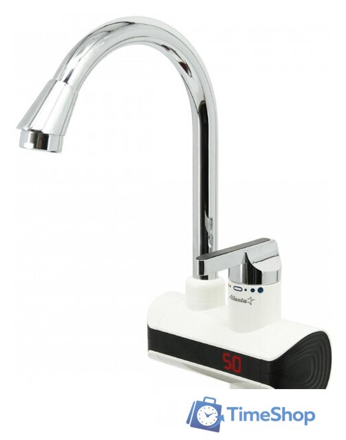 Проточный электрический водонагреватель-кран Atlanta ATH-7432 (белый) - Изображение №1 — Интернет-магазин Time-Shop