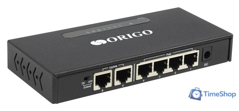 Неуправляемый коммутатор Origo OS1206P/60W/A1A - Изображение №1 — Интернет-магазин Time-Shop