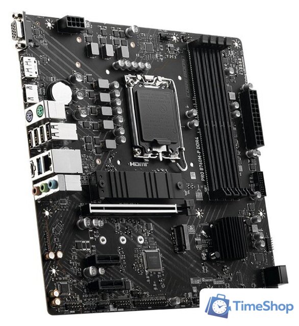 Материнская плата MSI Pro B760M-P DDR4 - Изображение №4 — Интернет-магазин Time-Shop
