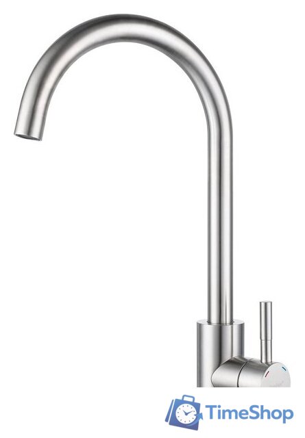 Смеситель GranFest QUARZ GF-Z5410 (нержавеющая сталь) - Изображение №1 — Интернет-магазин Time-Shop