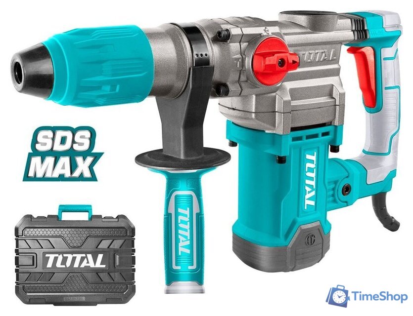 Перфоратор Total TH1163855 (кейс, набор оснастки) - Изображение №1 — Интернет-магазин Time-Shop