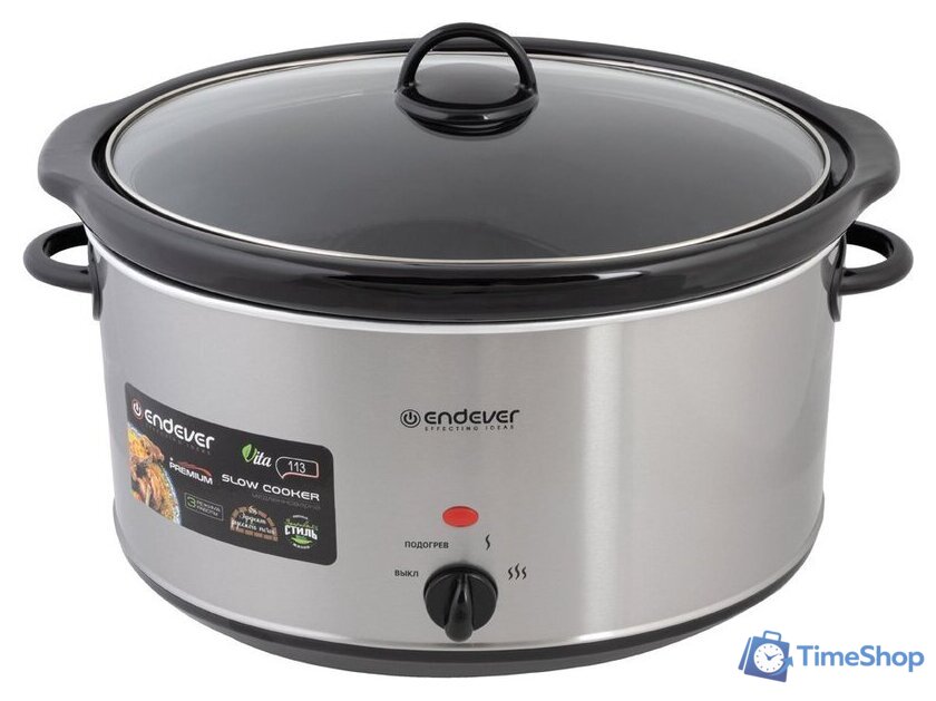 Медленноварка Endever Vita-113 - Изображение №1 — Интернет-магазин Time-Shop