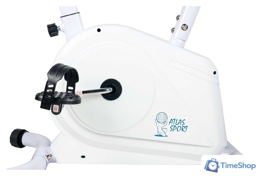 Велотренажер Atlas Sport Speed (белый) - Изображение №3 — Интернет-магазин Time-Shop