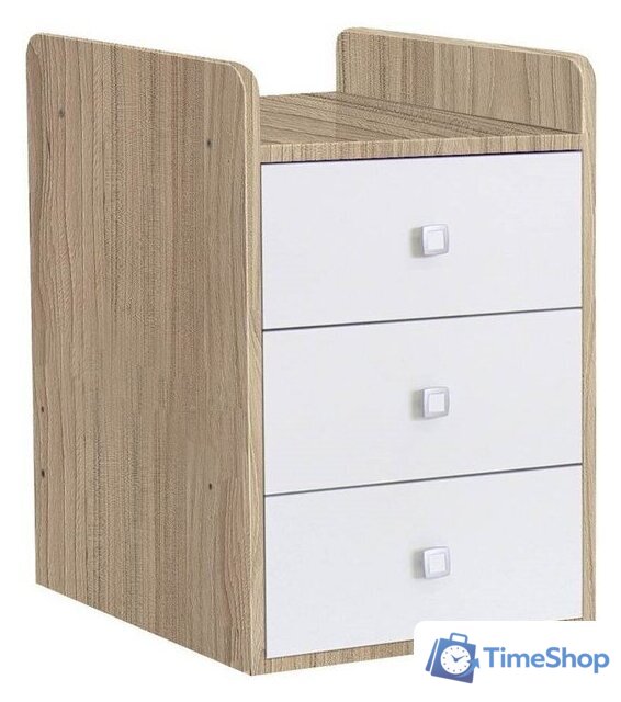 Кроватка-трансформер Фея 1100 (вяз/белый) - Изображение №3 — Интернет-магазин Time-Shop