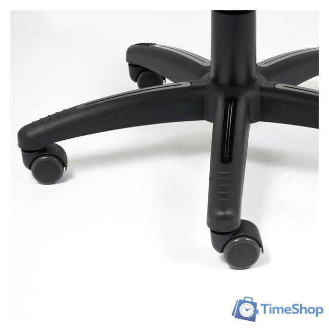 Офисное кресло TetChair Trendy (флок/ткань, серый) - Изображение №6 — Интернет-магазин Time-Shop