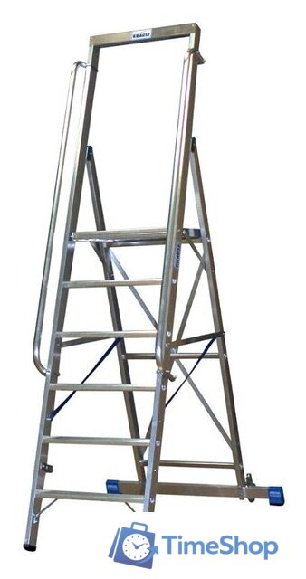 Лестница-стремянка Krause Stabilo с поручнем 7 ступеней - Изображение №1 — Интернет-магазин Time-Shop