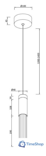 Подвесная люстра Moderli Ran V10897-PL - Изображение №5 — Интернет-магазин Time-Shop
