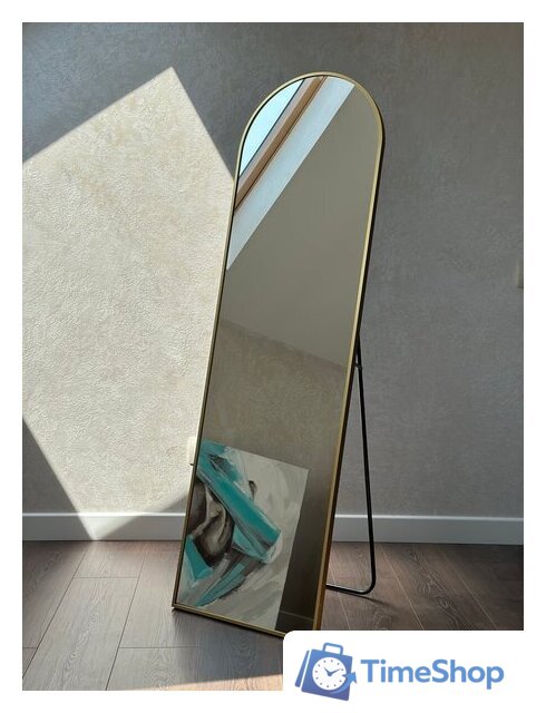 Зеркало EMZE Арка 45х150 DK0915.AUR (золотой) - Изображение №2 — Интернет-магазин Time-Shop