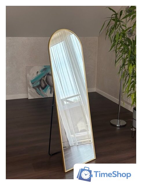 Зеркало EMZE Арка 45х150 DK0915.AUR (золотой) - Изображение №4 — Интернет-магазин Time-Shop