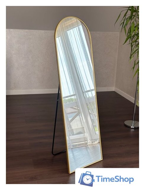 Зеркало EMZE Арка 45х150 DK0915.AUR (золотой) - Изображение №1 — Интернет-магазин Time-Shop