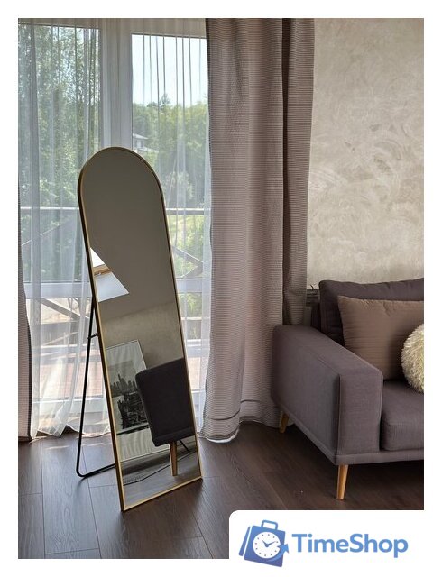 Зеркало EMZE Арка 45х150 DK0915.AUR (золотой) - Изображение №6 — Интернет-магазин Time-Shop