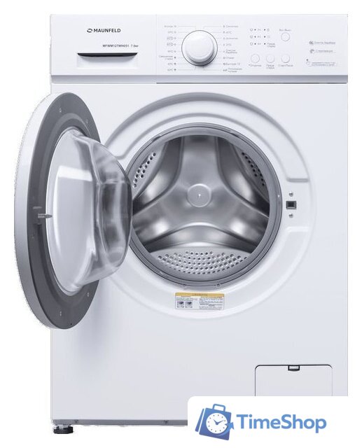 Стиральная машина MAUNFELD MFWM127WH051 - Изображение №2 — Интернет-магазин Time-Shop
