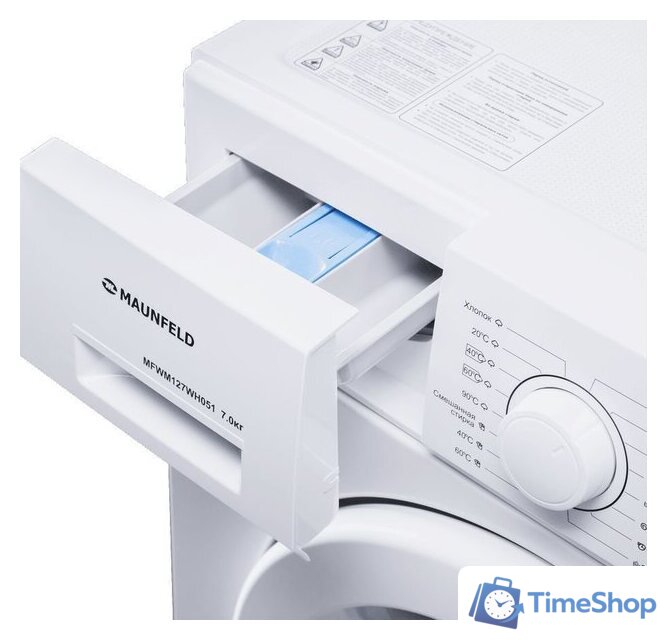 Стиральная машина MAUNFELD MFWM127WH051 - Изображение №6 — Интернет-магазин Time-Shop