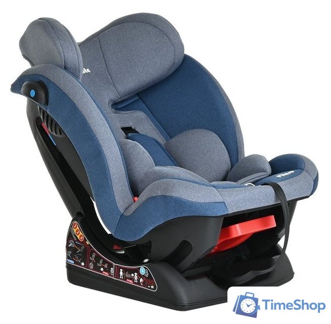 Детское автокресло Pituso Ruente R202 (джинс/светло-серый) - Изображение №5 — Интернет-магазин Time-Shop