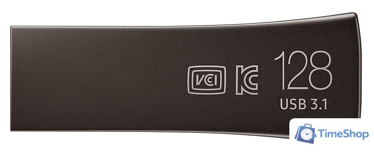 USB Flash Samsung BAR Plus 128GB (титан) - Изображение №2 — Интернет-магазин Time-Shop