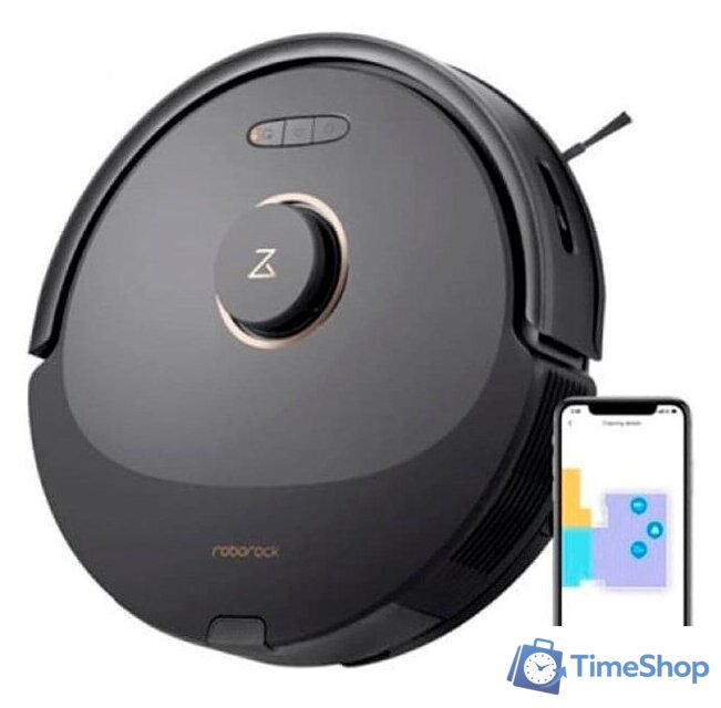 Робот-пылесос Roborock Q8 Max (с английской озвучкой, черный) - Изображение №1 — Интернет-магазин Time-Shop