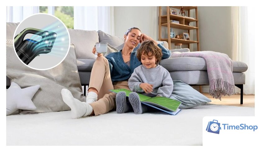 Пылесос Bosch Unlimited 9 BCS931TQC - Изображение №2 — Интернет-магазин Time-Shop