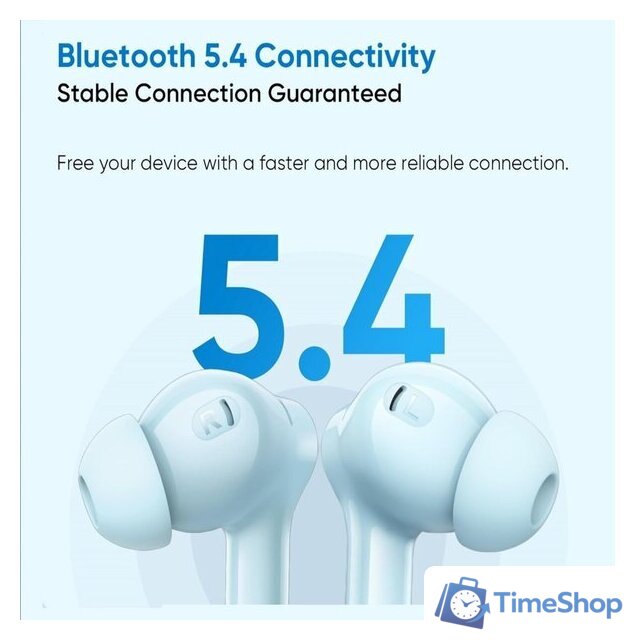 Наушники Realme Buds T200x (голубой) - Изображение №6 — Интернет-магазин Time-Shop