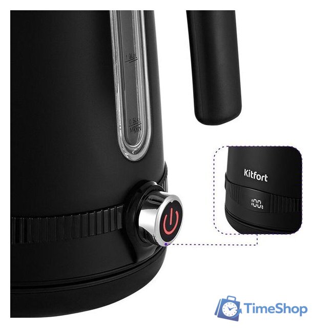 Электрический чайник Kitfort KT-6121-1 - Изображение №5 — Интернет-магазин Time-Shop
