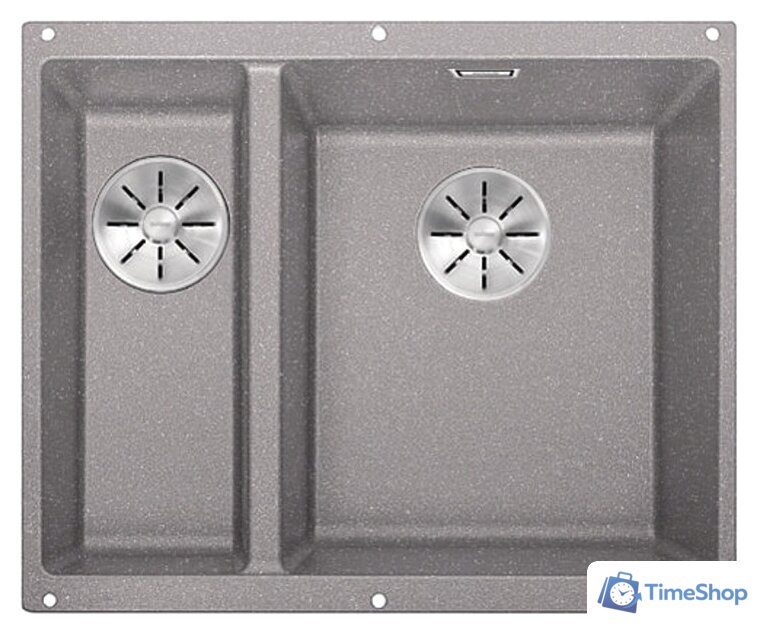 Кухонная мойка Blanco Subline 340/160-U (правая, алюметаллик) - Изображение №1 — Интернет-магазин Time-Shop