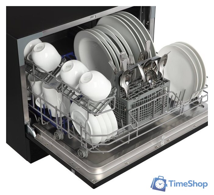 Отдельностоящая посудомоечная машина Бирюса DWC-506/7 B - Изображение №5 — Интернет-магазин Time-Shop