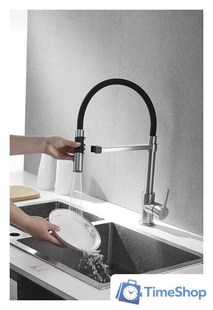 Смеситель Rose R133L (сатин) - Изображение №4 — Интернет-магазин Time-Shop