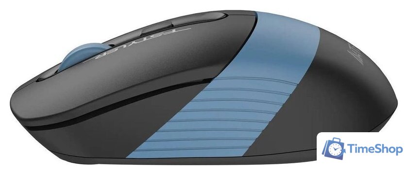 Мышь A4Tech Fstyler FB10CS (черный/синий) - Изображение №5 — Интернет-магазин Time-Shop