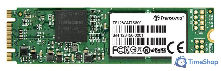 SSD Transcend MTS800 128GB TS128GMTS800S - Изображение №1 — Интернет-магазин Time-Shop