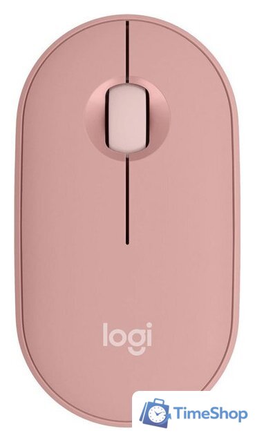 Мышь Logitech Pebble Mouse 2 M350s (розовый) - Изображение №1 — Интернет-магазин Time-Shop
