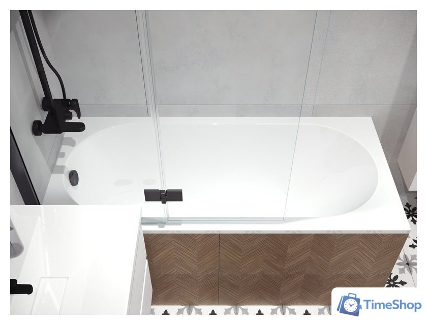 Ванна Belux Борнео 170x70 (18, белый матовый/Solid Surface) - Изображение №2 — Интернет-магазин Time-Shop