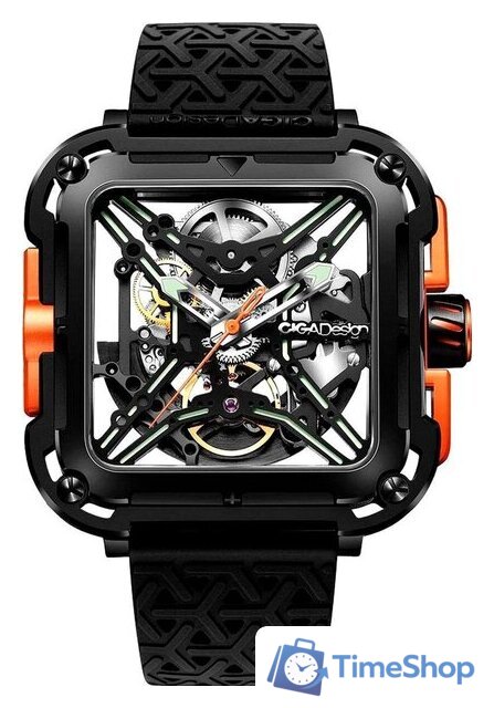 Наручные часы CIGA Design Series X Gorilla X011-BLOG-W25BK - Изображение №1 — Интернет-магазин Time-Shop