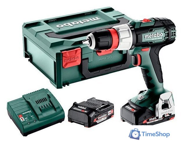 Ударная дрель-шуруповерт Metabo SB 18 L Quick 614054500 (с 2-мя АКБ, кейс) - Изображение №1 — Интернет-магазин Time-Shop
