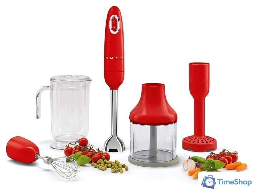 Погружной блендер Smeg HBF02RDEU - Изображение №2 — Интернет-магазин Time-Shop