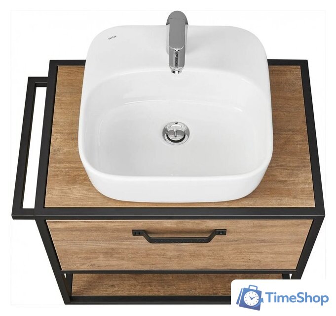  Акватон Тумба с умывальником Лофт Фабрик 65 1A2423K2LTDY0 - Изображение №2 — Интернет-магазин Time-Shop