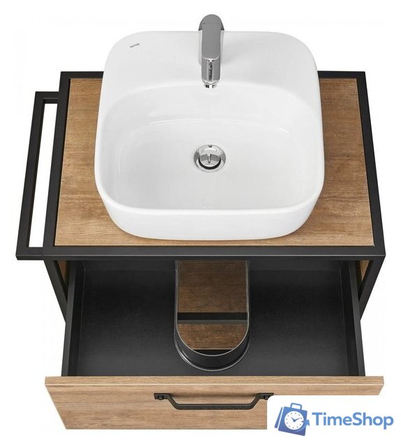  Акватон Тумба с умывальником Лофт Фабрик 65 1A2423K2LTDY0 - Изображение №3 — Интернет-магазин Time-Shop