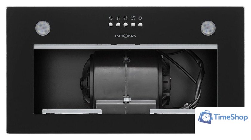 Кухонная вытяжка Krona Arven 500 PB V2 (черный) - Изображение №2 — Интернет-магазин Time-Shop