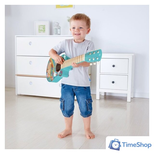 Гитара Hape Цветы E0600-HP - Изображение №3 — Интернет-магазин Time-Shop