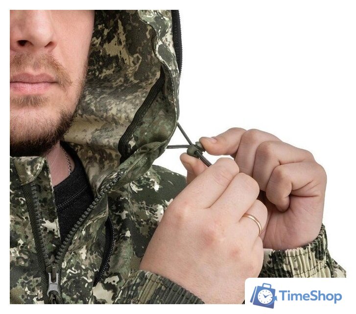 Костюм Helios Тайган T-KS-T-M4293-2XL-2 (р.52-54/182-188, КМФ мох) - Изображение №5 — Интернет-магазин Time-Shop