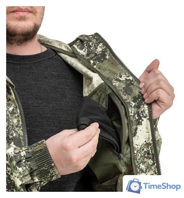 Костюм Helios Тайган T-KS-T-M4293-2XL-2 (р.52-54/182-188, КМФ мох) - Изображение №9 — Интернет-магазин Time-Shop