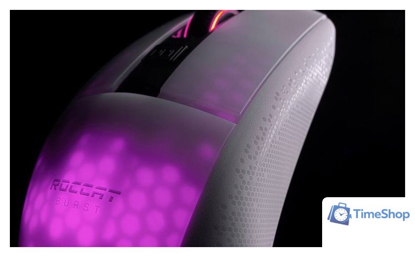 Игровая мышь Roccat Burst Pro (белый) - Изображение №5 — Интернет-магазин Time-Shop