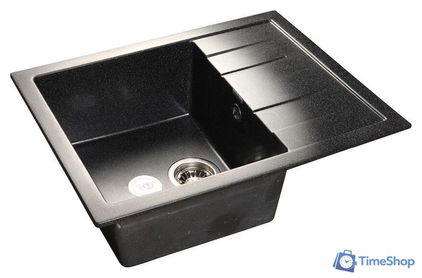 Кухонная мойка GranFest GF-Q650L (черный) - Изображение №1 — Интернет-магазин Time-Shop