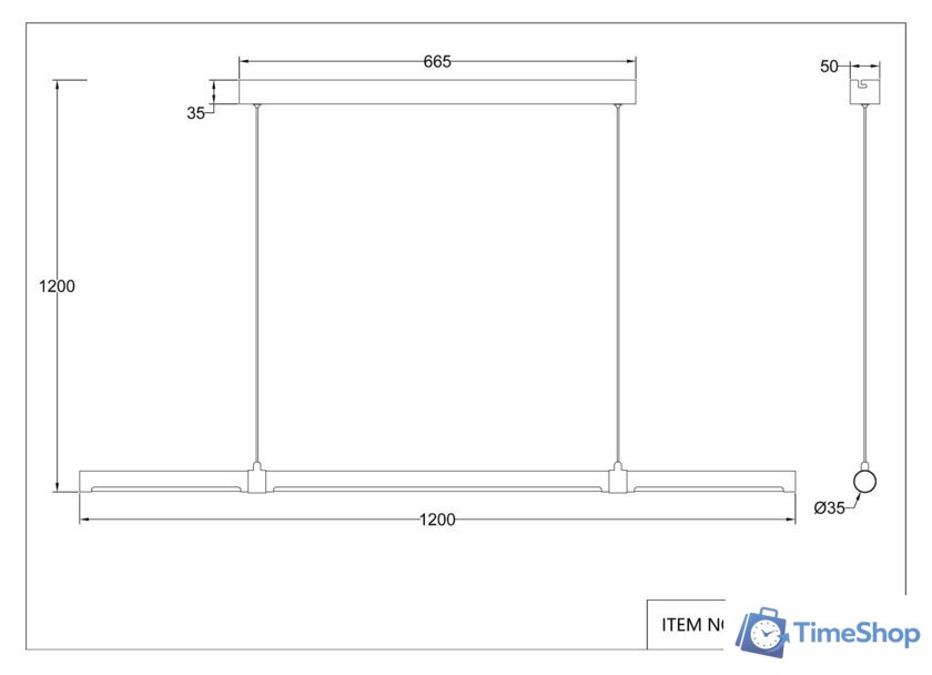 Подвесная люстра Favourite 4111-1P - Изображение №5 — Интернет-магазин Time-Shop